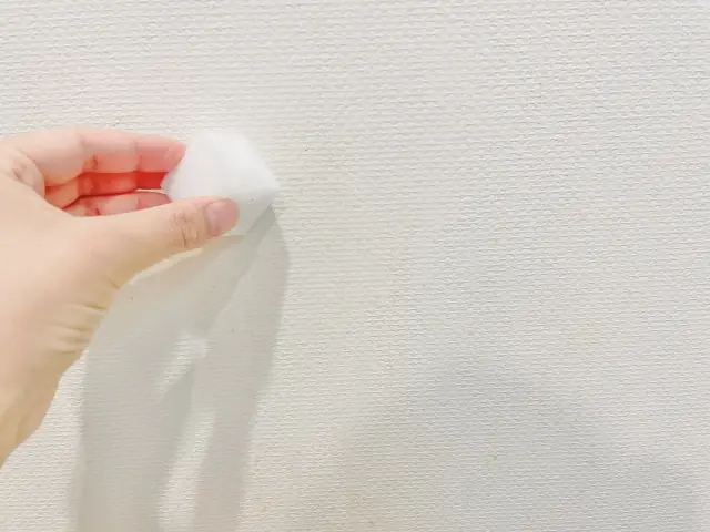 トイレの床と壁の除菌拭き上げ